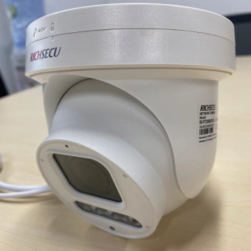 Richsecu 8MP 5X Smart Dual Light Turret PTZ IP Camera with MIC