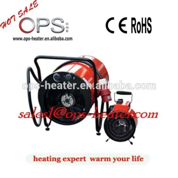 new design beautiful fan heater-red round portable electric fan heater