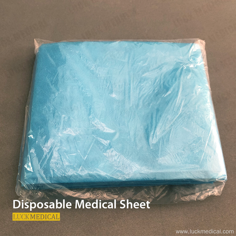 Disposable Non-Woven Stretcher Blue Sheet