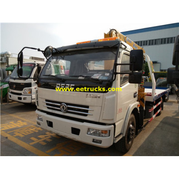 Dongfeng 6 Ton Tow Trucks with Crane