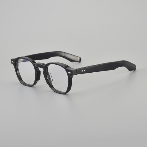China Gentleman Retro Unisex Thick Acetate Optical Glasses Factory