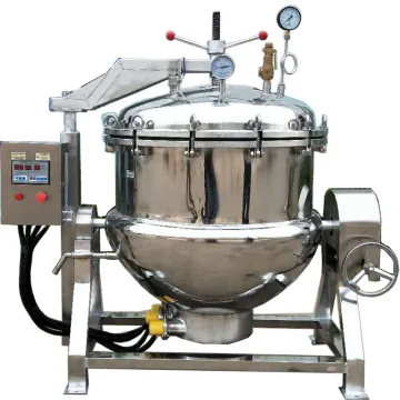 Shandong Stainless Steel SS316 SS304 100L Kitchen Equipment Steam Electric Industrial Pressure Cooker