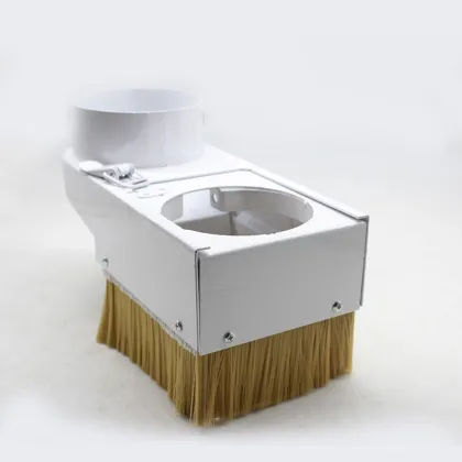 Newest CNC Wood Machine Accessories: 60-125mm Iron Vacuum Hood Dust Cover