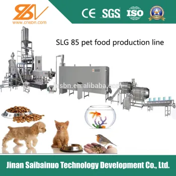 Twin screw extruder Automatic Pet Food line