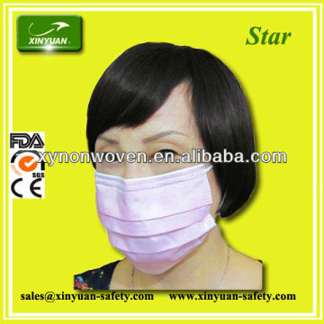 disposable 3 ply industiral mask