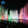 Gran fuente de agua para bailar