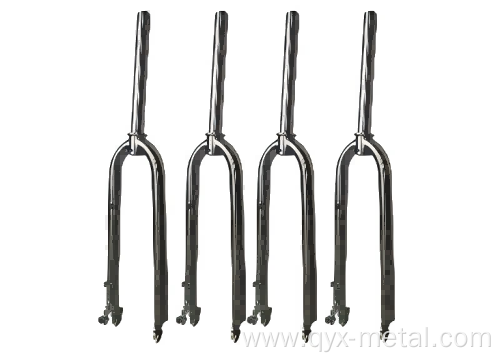 Titanium Round Crown Front Fork Disc Brake