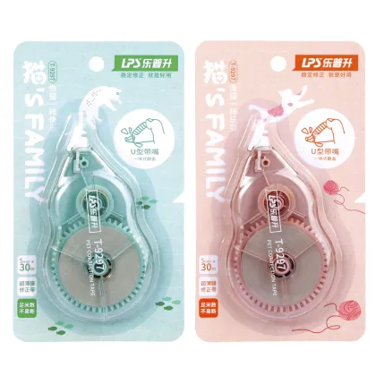 Wholesale Stationery Student Correction Supplies Big Capacity 30m Correction Tape