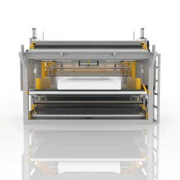 Genmax Fully Automatic Mattress Compressing and Packaging Machine for Vacuum Pocket Spring Mattresses