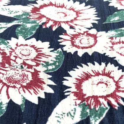 High Quality Fuli Crepe Print Fabric