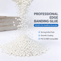 1014 Adhesivo termofusible para bandas de borde modificadas con PU, bolitas de pegamento sin rastro para sellado de bordes de paneles de PVC MDF