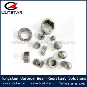 Cemented carbide drill bit insert and bullet tips