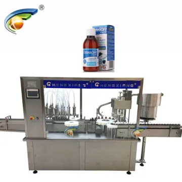 Customized Liquid Syrup Filling Line Machine