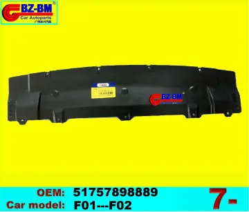 BMW Radiator Water Tank Guard Splash Shield Engine Lower Cover Side Body Moulding