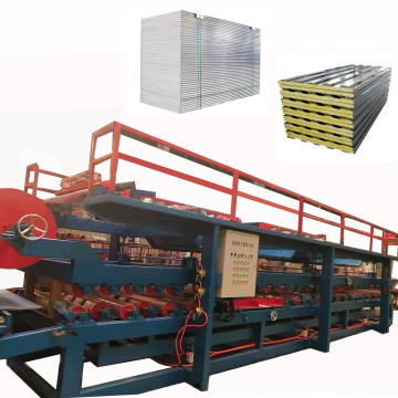 Hoson Metal Roof and Wall Sandwich Panel Production Line: Rock Wool and Foam Sandwich Sheet Making Machinery