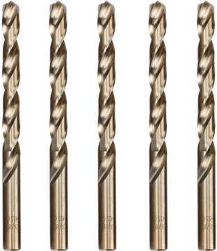 DIN338 M35 HSS Twist Drill Bits for Stainless Steel and Hard Metal Drilling