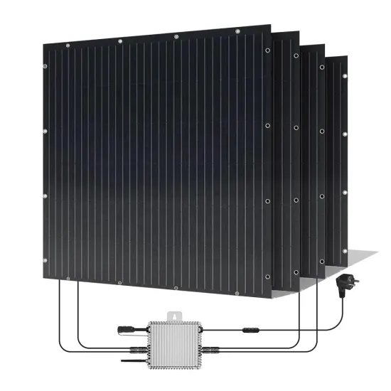 Custom 600W/300W Balcony Solar System - Flexible Plug And Play Panel Set