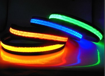 5 Colors 3 Modes LED Flashing Waist Belt