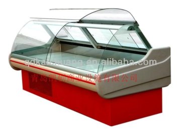 supermarket fresh meat refrigerated showcase