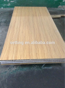 Wood Grain Color UV Board ,High Glossy UV Coating MDF