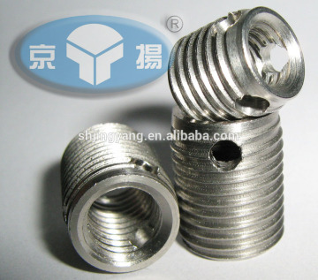 Threaded insert self-tapping with chip reservoirs JY-211/212