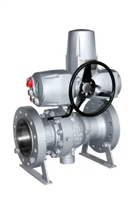 Electric Operated Trunnion Ball Valve