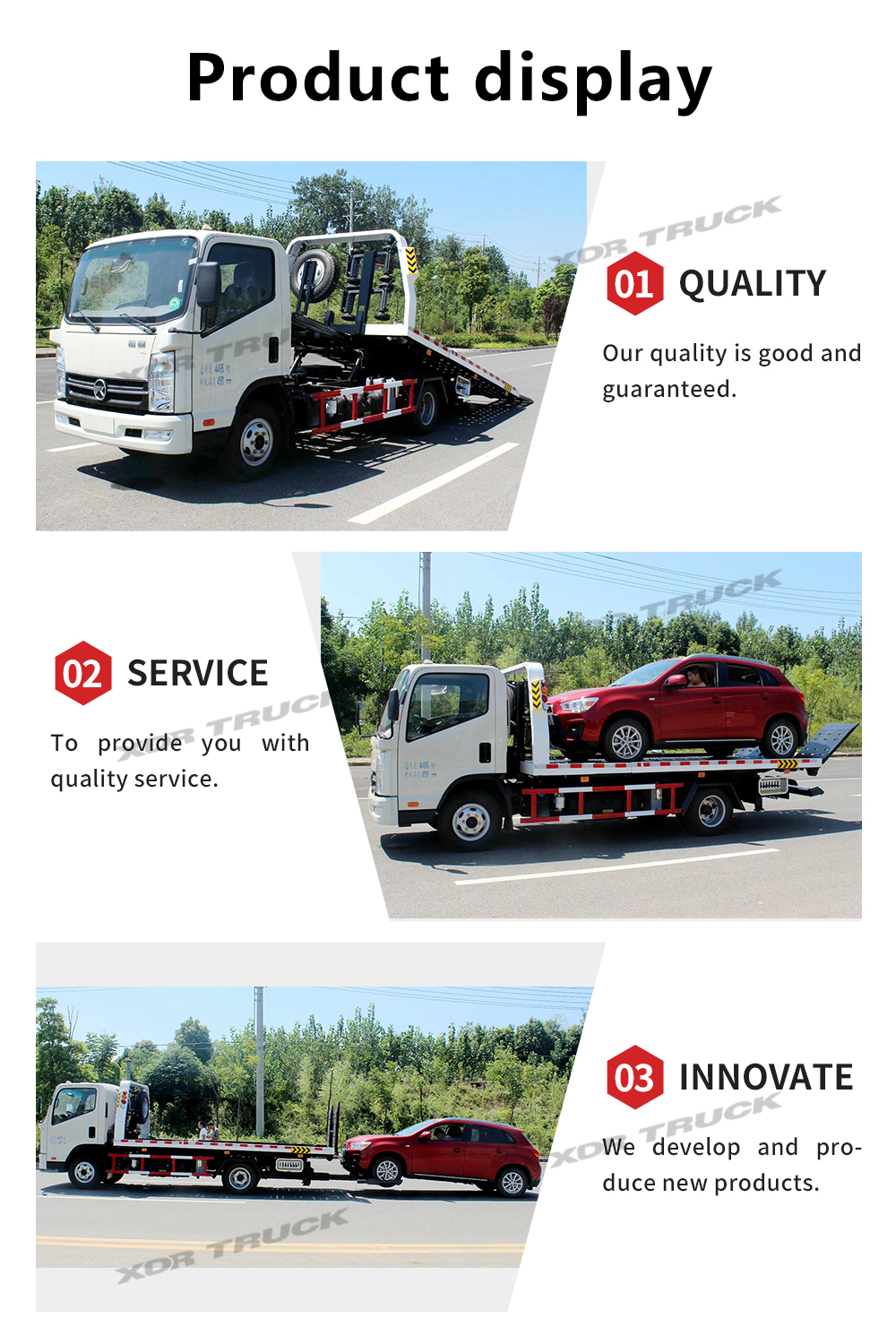KAMA 3 tons wrecker truck 6