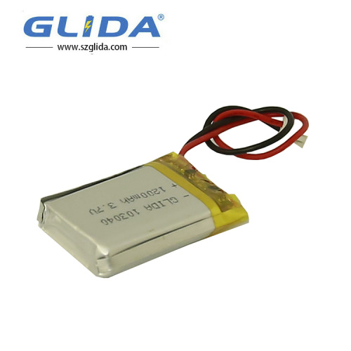 High performance glida 3.7V li-po battery