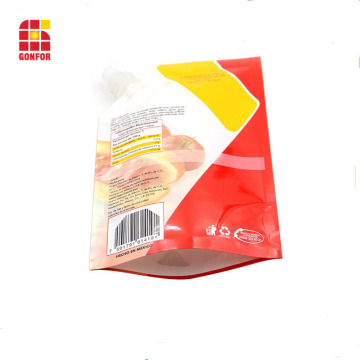 Bottiglia di plastica salsa di pomodoro ketchup stand up bag