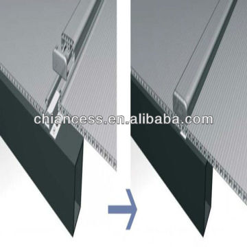 Roofing PC Sheet daylighting waterproof Polycarbonate U lock system