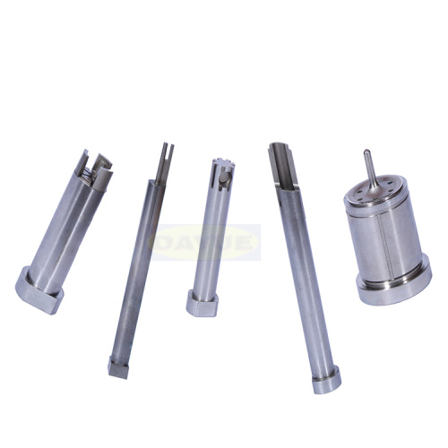 Customized connector mold insert polishing components