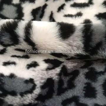 Top quality long pile faux fur fabric