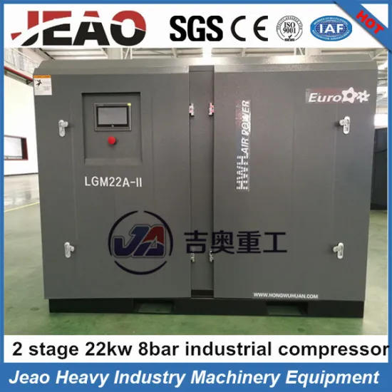 Used Condition and No Overseas Service Provide After-Sales Service Provided Stationary Screw Air Compressor and Air Tank and Air Dryer