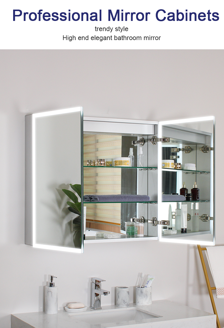 Corner Bathroom Mirror