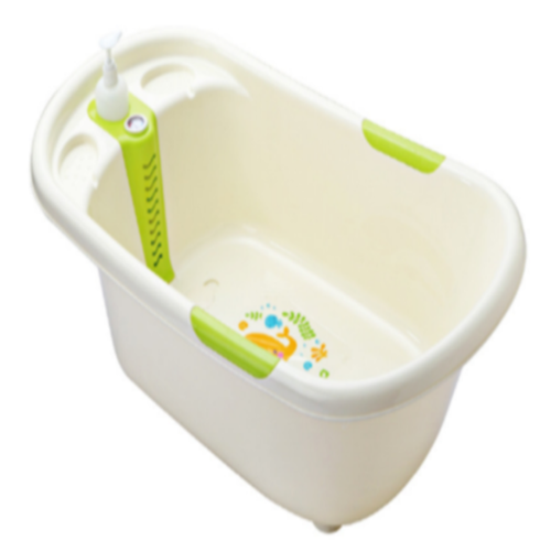 Baby Plastic Bathtub With Thermometer Baby Product