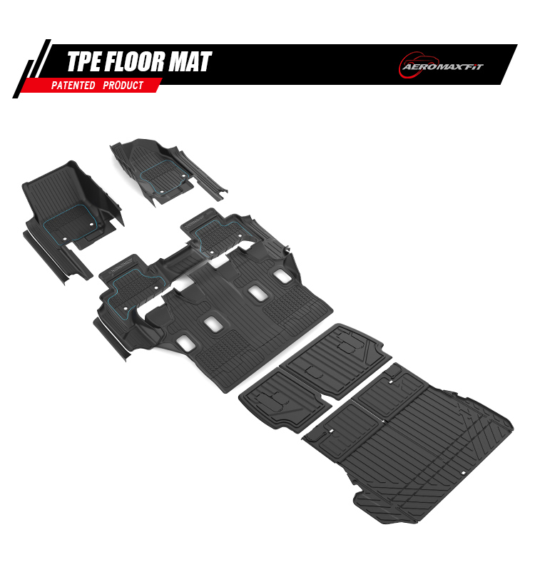 Lexus GX550 7-Seater Version Floor Mats_02