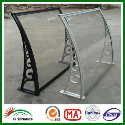 clear plastic awnings,balcony awning bracket,rain awning
