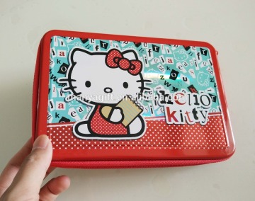 Hello Kitty Tin Pencil Box with Zipper 202 x 138 x 30 mm