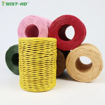 high quality twine paper rope packaging rope for garden decor or presents decorations