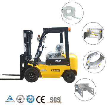 LTMG Forklift Attachments: Paper Roll Clamp 1000kg/1500kg and Bale Clamps for Sale