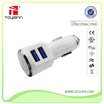 5V 3.5A Auto Charger Adaptor Dual USB Port 3.5 Amp Car Charger USB with Your Logo