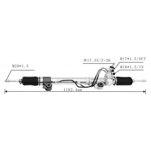 GAER DE DIRECTION ASSISTÉE HYDRAULIQUE POUR TOYOTA Land Cruiser