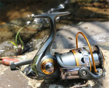 YOUME Spinning Fishing Reel 10BB + 1RB 1000-6000 Series Metal Coil Boat Rock Fishing Wheel