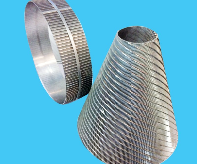 Conical Wedge Wire Slot Drum