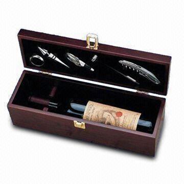 Bar Set, Suitable for Bar, with Bottle Stopper and Corkscrew