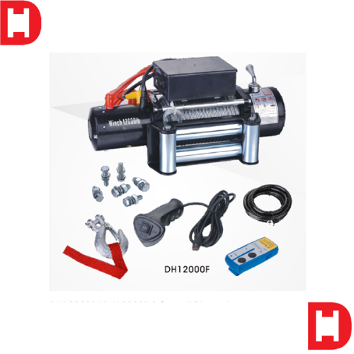 SUV 12V Electric Winch for 12000lb (DH12000F)