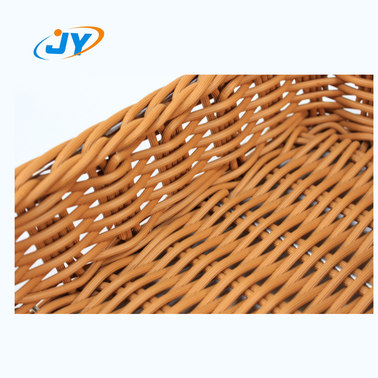 Solid PP basket fruit store rattan basket