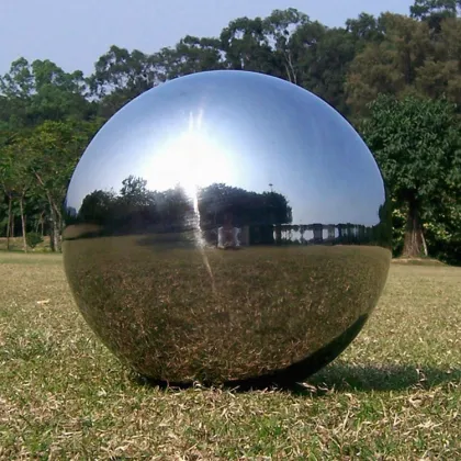 High quality stainless steel balls sculpture