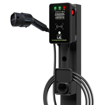 7kW AC EV Charger Type1 with 2.4'' Screen and OCPP for Commercial Use