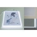 Dibujo de plantilla de almohadilla de tablero de luz LED de Suron